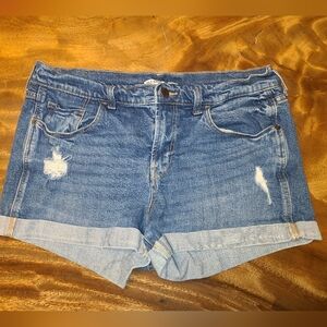 Old Navy Boyfriend denim Jean shorts size 8